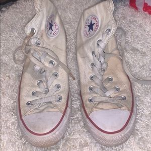 White high top converse